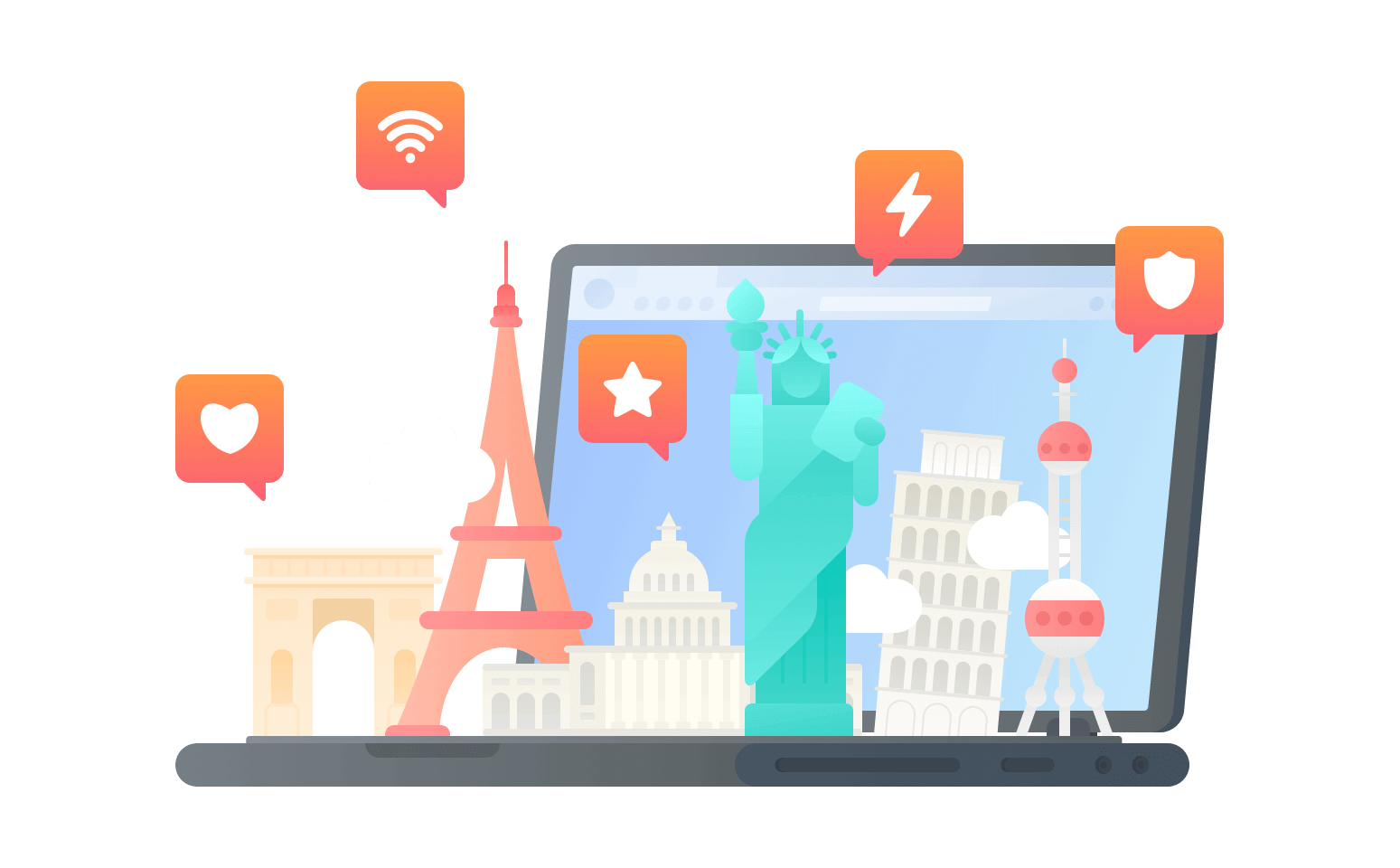 代理QQ的回国vpn - 通行中国